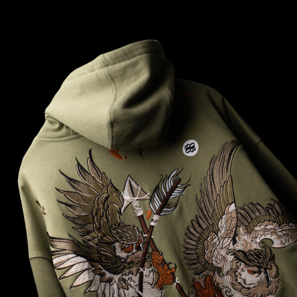 Olive Nocturnal Hoodie